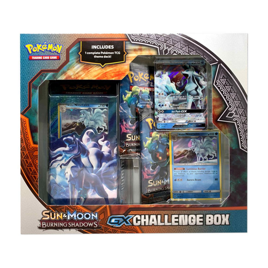 Alolan Ninetales GX Challenge Box (Burning Shadows)