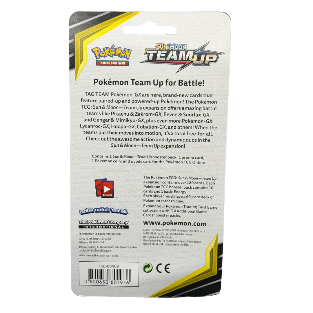 Team Up Blister Pack (Pikachu Promo)