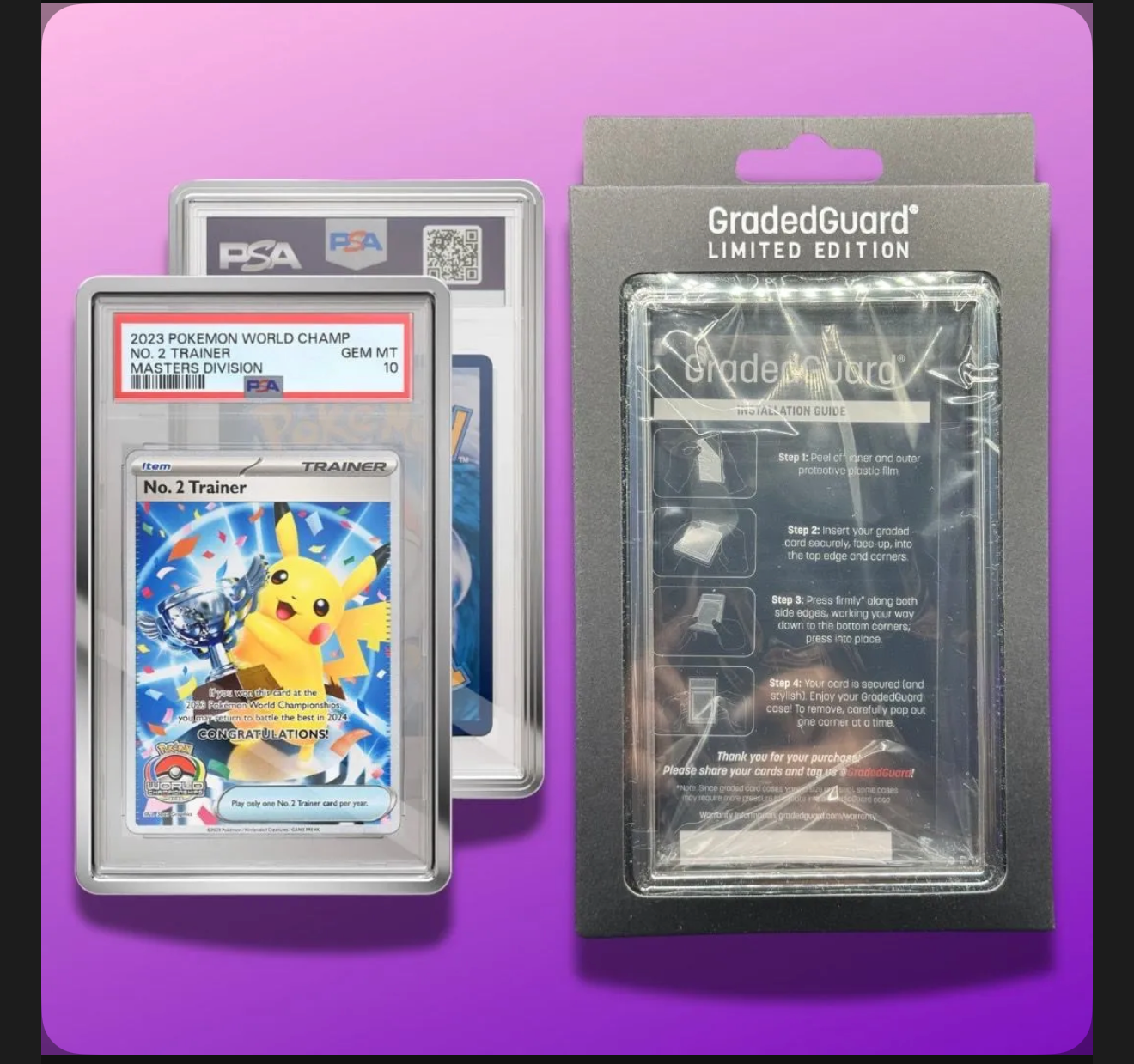 Graded Guard Metallic Silver (PSA)