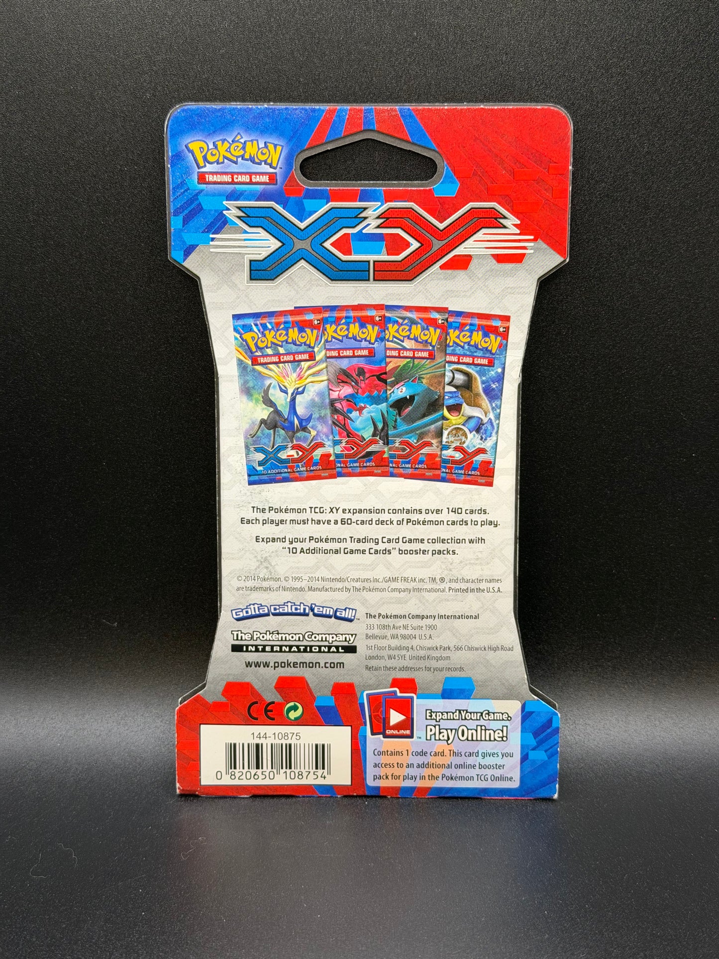 XY Base Set Sleeved Booster Pack